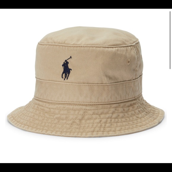 Mens POLO RL Bucket Hat - Picture 1 of 8